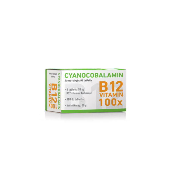 Cyano Cyanocobalamin - B12-vitamin tabletta (50x)