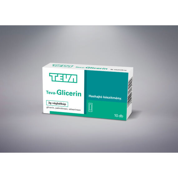 Teva-Glicerin 3 g végbélkúp (régi: Glicerin végbél (10x)