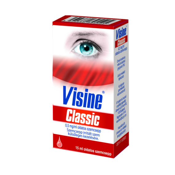 Visine Classic 0,5 mg/ml oldatos szemcsepp (15ml)