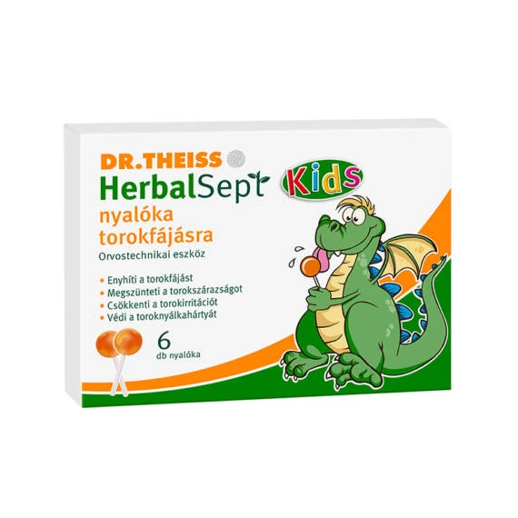 Dr.Theiss HerbalSept nyalóka torokfájásra (6x)