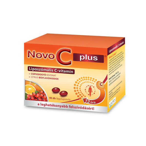Novo C Plus liposzómális C-vitamin kapszula (90x)