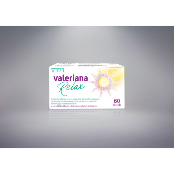 Curtis Valeriana Relax Gyógynövénykivonat kapszula (60x)