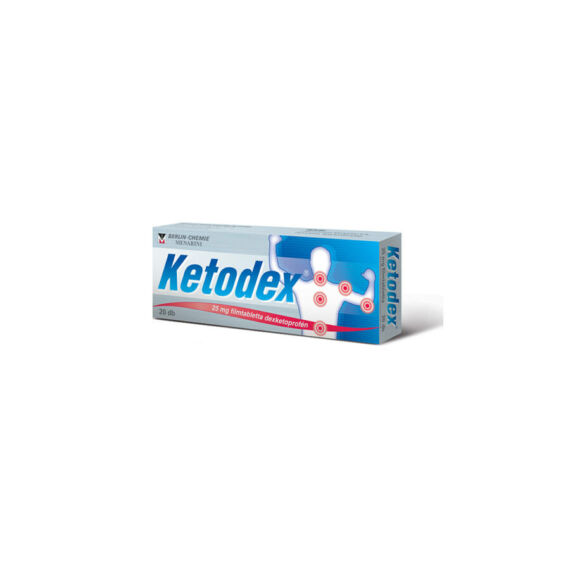 Ketodex 25 mg filmtabletta/25 (10x Aclar-Al)