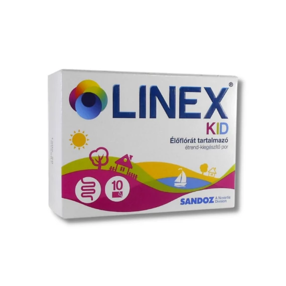 Linex Kid élőflórás étrendkiegészítő por (10x)