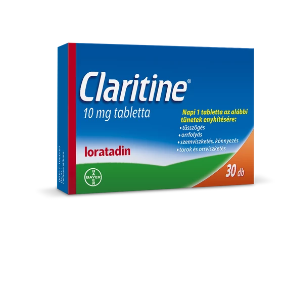 Claritine 10 mg tabletta (30x)