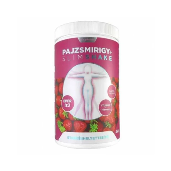 Pharmax Pajzsmirigy+Slim shake eper (450g)
