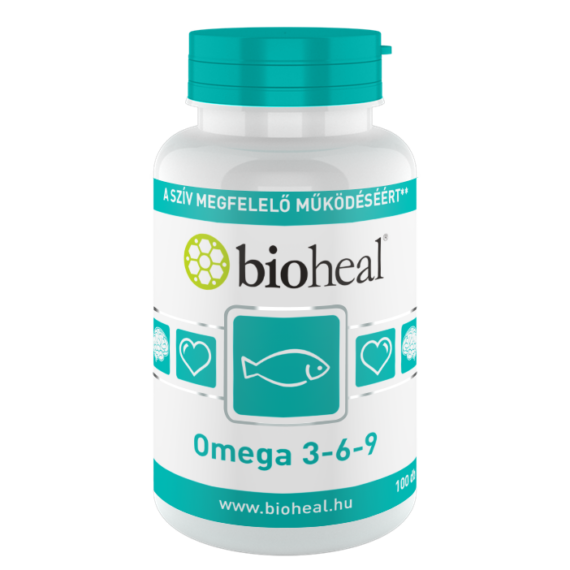 Bioheal Omega-3,6,9 lágy kapszula (100x)