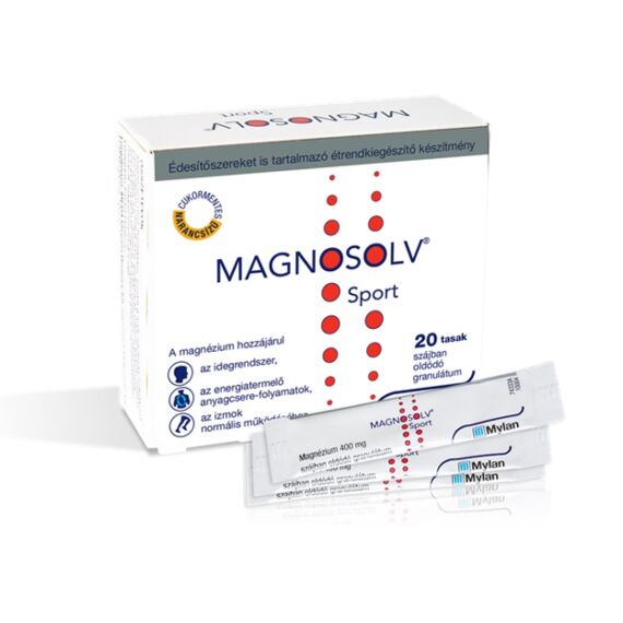 Magnosolv Sport 400 mg granulátum (20x)