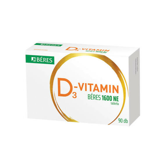 D3-vitamin (Vita-D3) Béres 1600NE tabletta (90x)