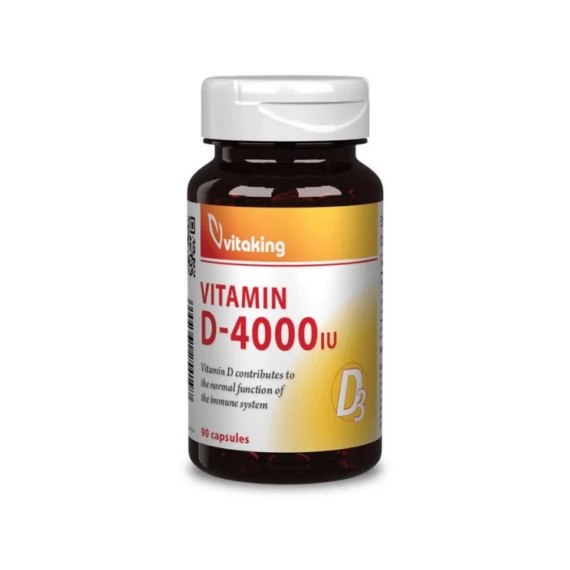 Vitaking D-vitamin 4000NE kapszula (90x)