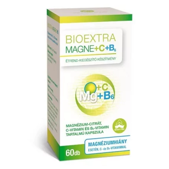 Bioextra Magne+C+B6 kapszula (60x)