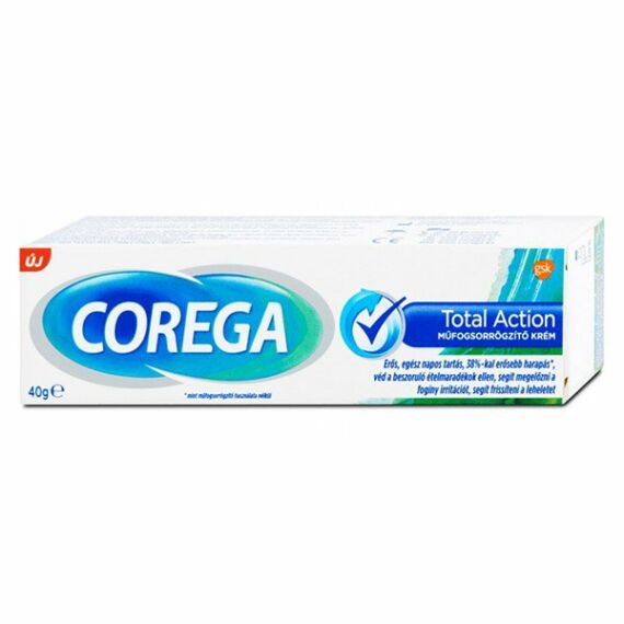 Corega Total Action műfogsorrögzítő krém (40g)