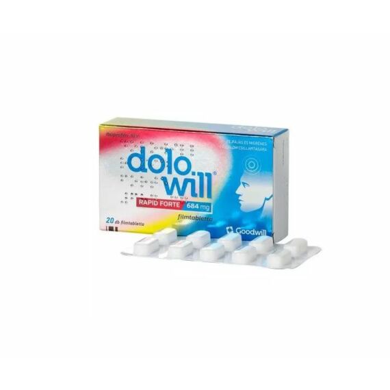 Dolowill Rapid Forte 684 mg filmtabletta /13 (20x)
