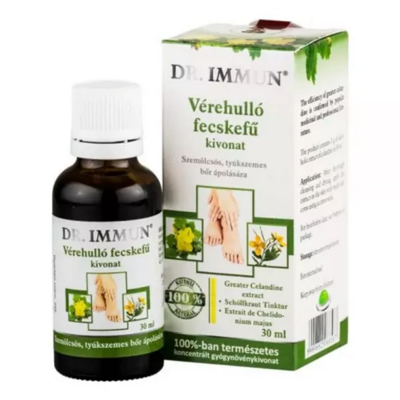 Dr.Immun vérehulló fecskefű kivonat (30ml)