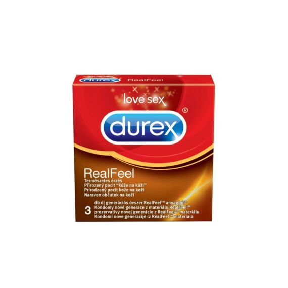 Óvszer Durex Real Feel (3x)