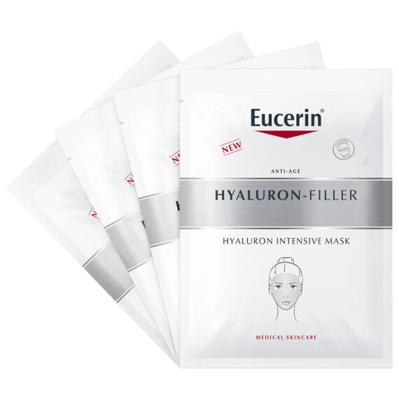 Eucerin Hyaluron-Filler fátyolmaszk ráncfeltöltő (4x)