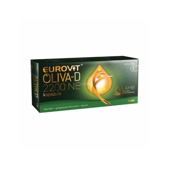 Eurovit Oliva-D 2200NE étrkieg. kapszula (30x)