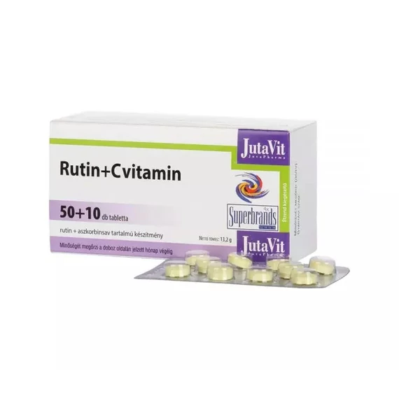 JutaVit Rutin+Ascorbinacid tabletta (50+10x)