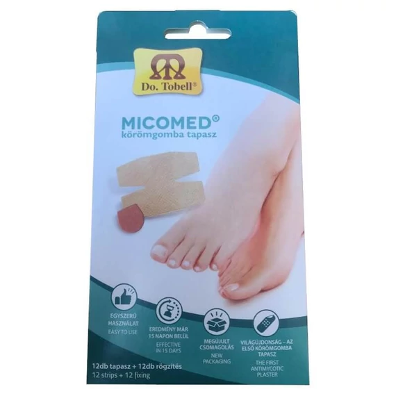 Micomed tapasz körömgombára (12x+12rögzítő)