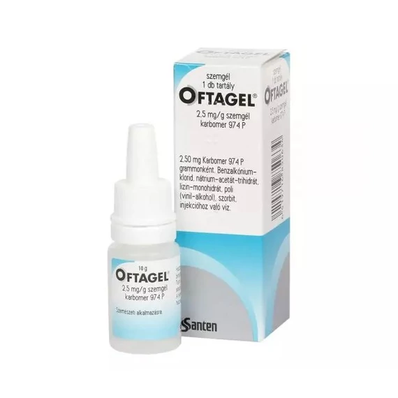 Oftagel  2,5 mg/g szemgél (1x10g)