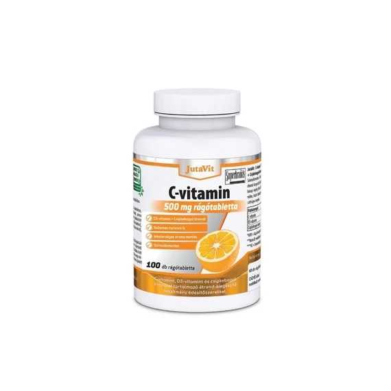 JutaVit C-vitamin  500 mg rágótabletta (100x)