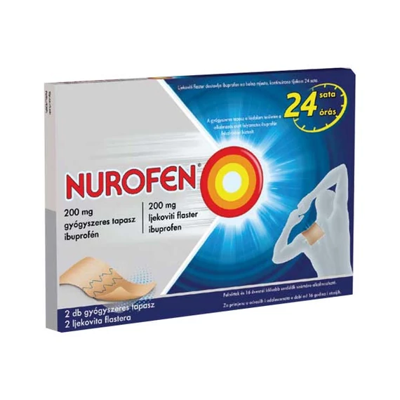 Nurofen 200 mg gyógyszeres tapasz (2x)