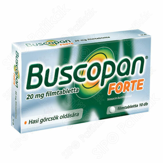 Buscopan Forte 20 mg filmtabletta (10x)