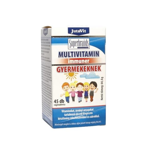 JutaVit Multivitamin Komplex rágótabl. gyermekekn. (45x)