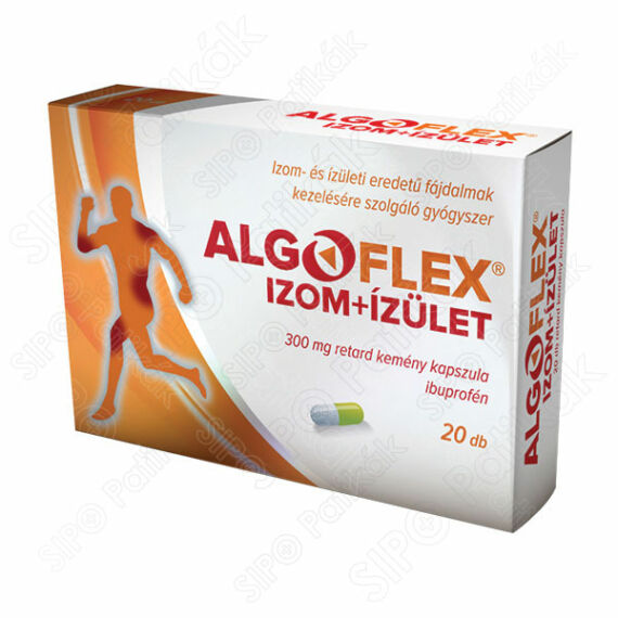 Algoflex Izom+ízület 300 mg retard kemény kapszula (20x)