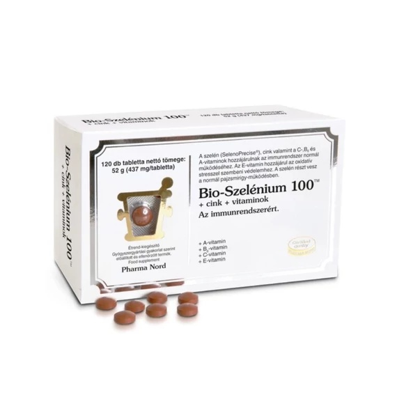 Bio-Szelénium 100TM+cink+vitaminok tabletta (120x)