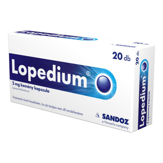 Lopedium 2 mg kemény kapszula (20x)