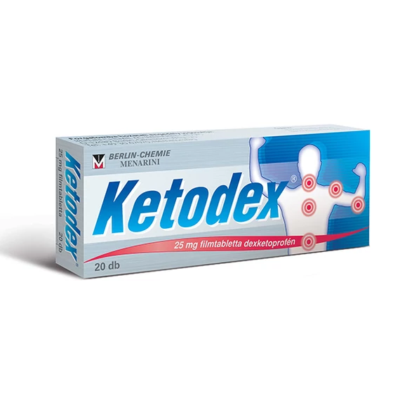 Ketodex 25 mg filmtabletta (20x)