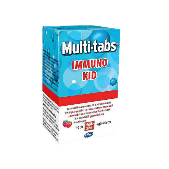 Multi-Tabs multivitamin rágótabl.Immuno KID (30x)