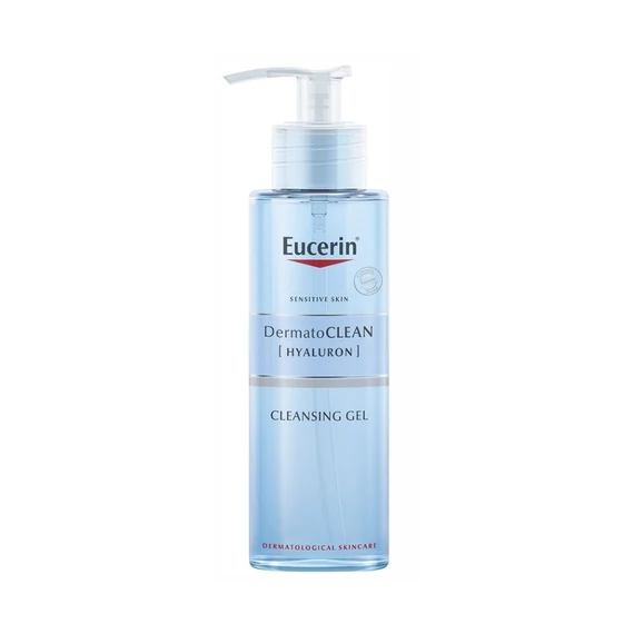 Eucerin DermatoCLEAN [HYALURON] mélytisztító, habzó arclemosó zselé (200ml)