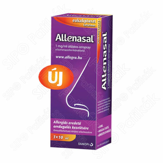 Allenasal 1mg/ml oldatos orrspray (10ml)