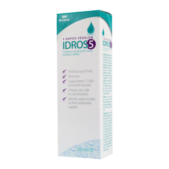 Idros5 spray izzadásgátló (30ml)