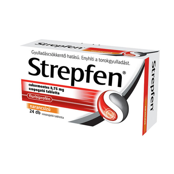 Strepfen cukormentes 8,75 mg szopogató tabletta (24x)