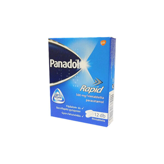Panadol Rapid 500 mg filmtabletta (12x (gyerekbiztos))