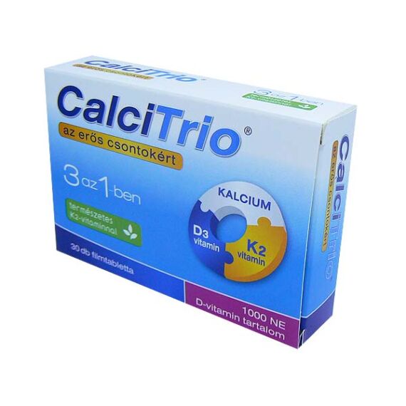 Calcitrio Kalcium K2 D3 filmtabletta (30x)