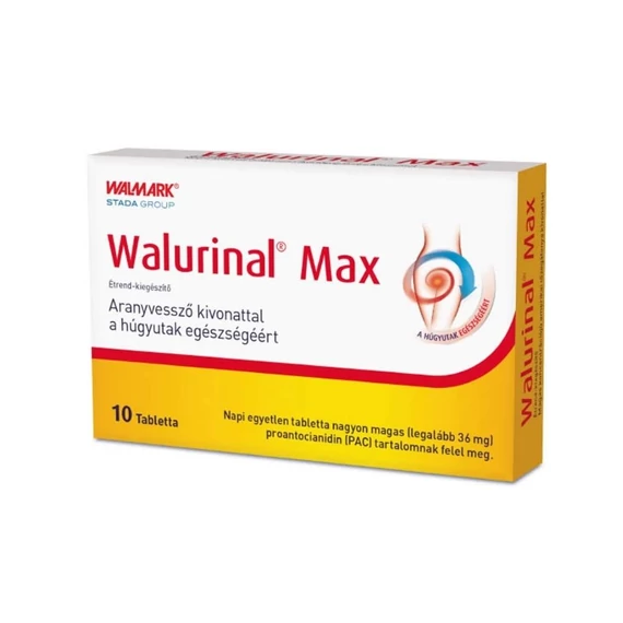Walurinal Max aranyvesszővel tabletta (10x)