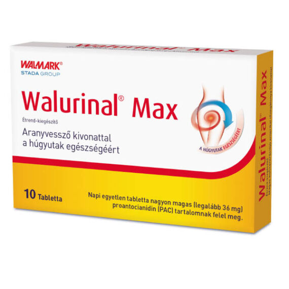 Walurinal Max aranyvesszővel tabletta (10x)