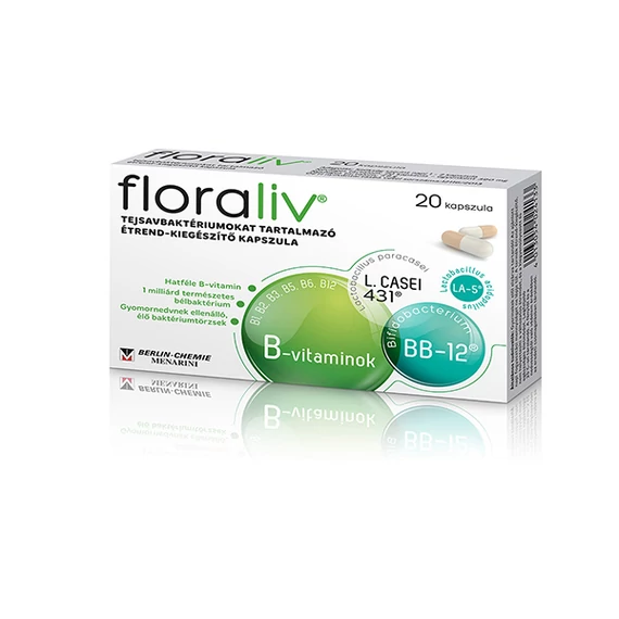 Floraliv tejsavbaktérium kapszula (20x)