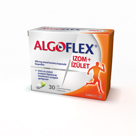 Algoflex Izom+ízület 300mg retard kemény kapszula (30x)