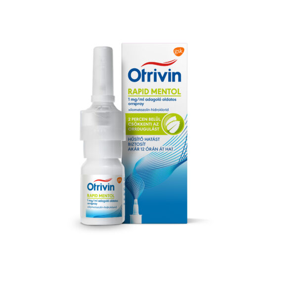 Otrivin Rapid Menthol 1 mg/ml adagoló old.orrspray (10ml)