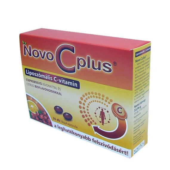 Novo C Plus liposzómális C-vitamin kapszula (30x)