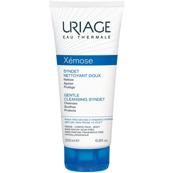 Uriage Xémose Syndet krém-tusfürdő száraz bőrre (200ml)