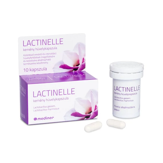 Lactinelle kemény hüvelykapszula (10x Al tubusban)