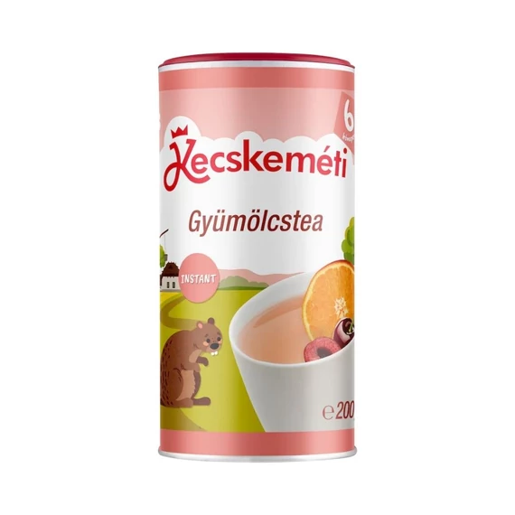 Kecskeméti gyermektea gyümölcs 6 hónapos kortól (200g)