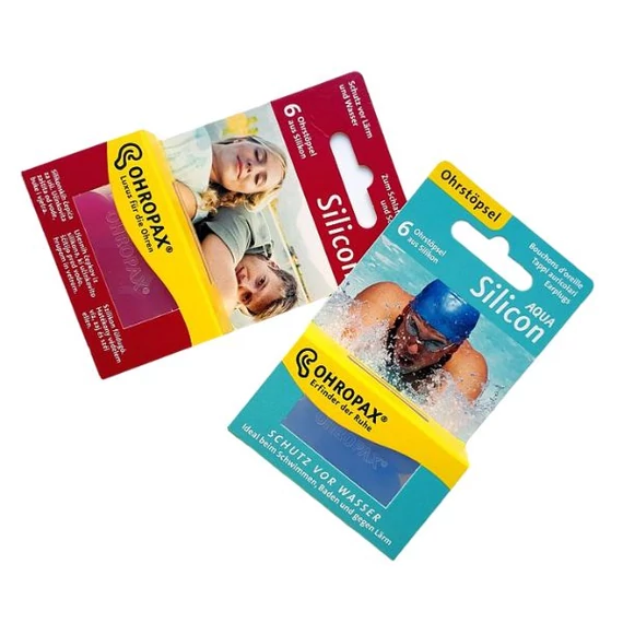 Füldugó OHROPAX (silicon) Aqua (3pár)
