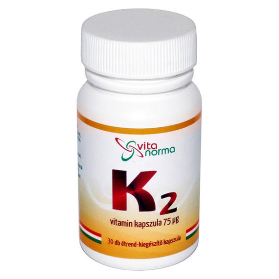 Vitanorma K2-vitamin 75 mcg kapszula (30x)